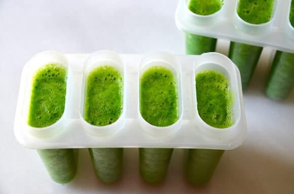 Green Juice Popsicles Recipe