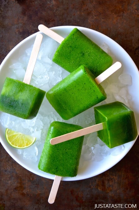 Green Juice Popsicles Recipe