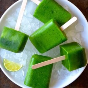 Green Juice Popsicles Recipe