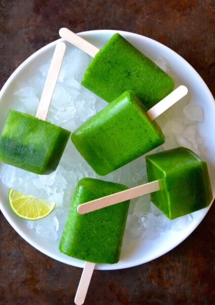 Green Juice Popsicles Recipe