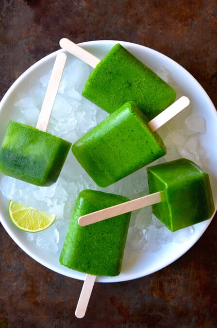 Green Juice Popsicles Recipe