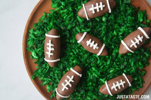 Nutella Chocolate Football Truffles Recipe