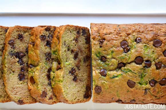 chocolate chip zucchini bread recipe