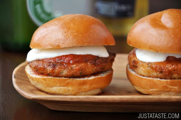 Eggplant Parmesan Sliders Recipe