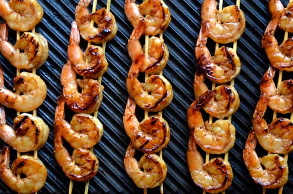 Glazed Honey Garlic Shrimp Recipe