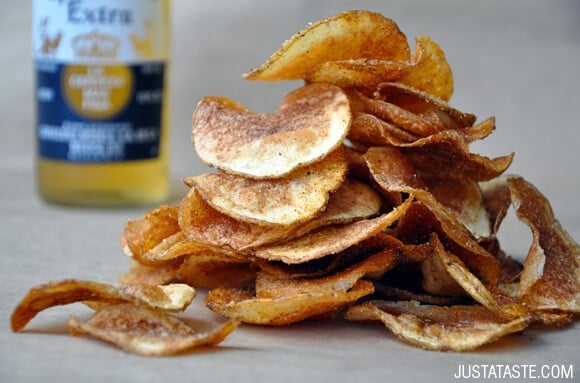 Homemade Barbecue Potato Chips Recipe