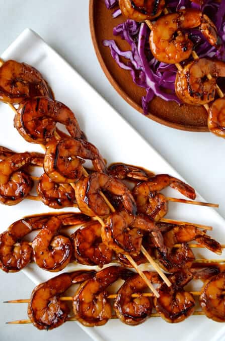 Glazed Honey Garlic Shrimp Recipe