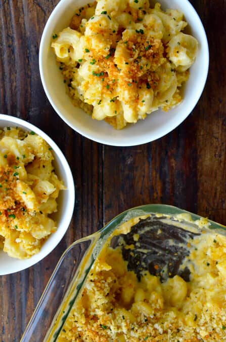 Roasted Garlic Macaroni and Cheese Recipe