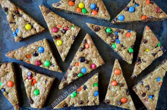 Monster Cookie Bars #recipe