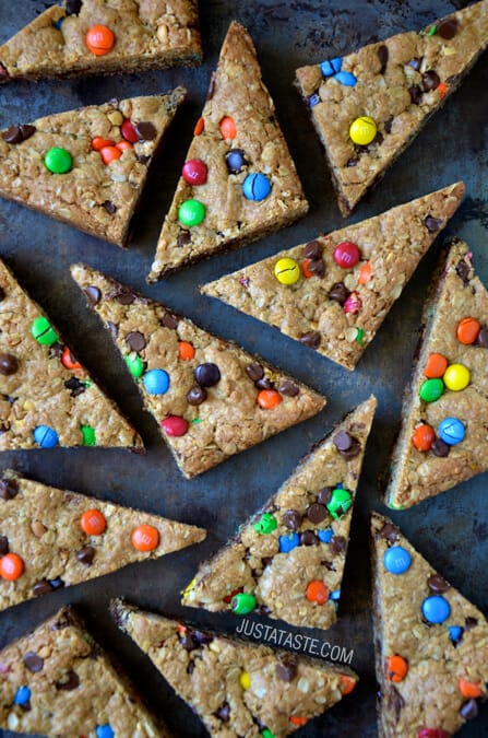 Monster Cookie Bars #recipe