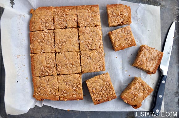 Toffee Blondies Recipe