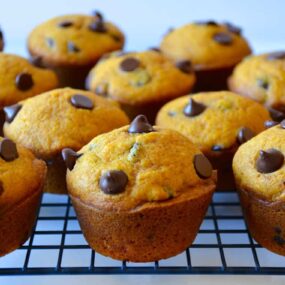 The Best Pumpkin Chocolate Chip Muffins Recipe