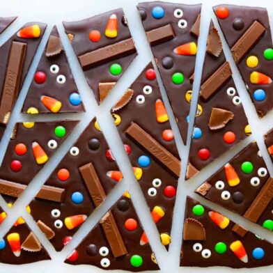 SWEET TREAT: Halloween Candy Bark