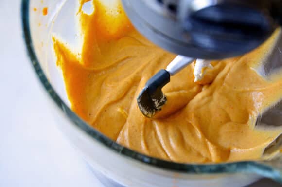 Pumpkin Cheesecake Pops Recipe from justataste.com