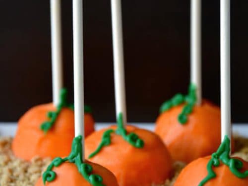 Pumpkin Cheesecake Pops Just A Taste