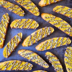 Pumpkin Pie Biscotti Recipe from justataste.com