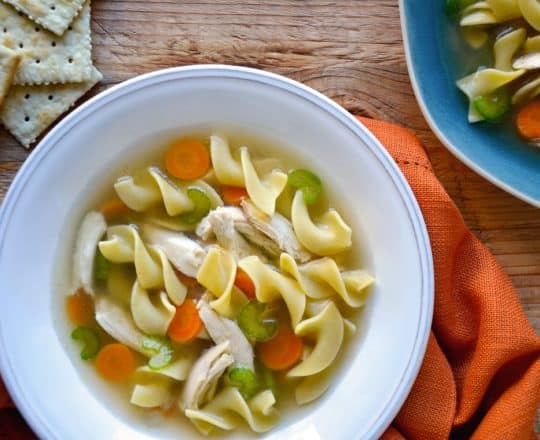 Slow Cooker Chicken Noodle Soup