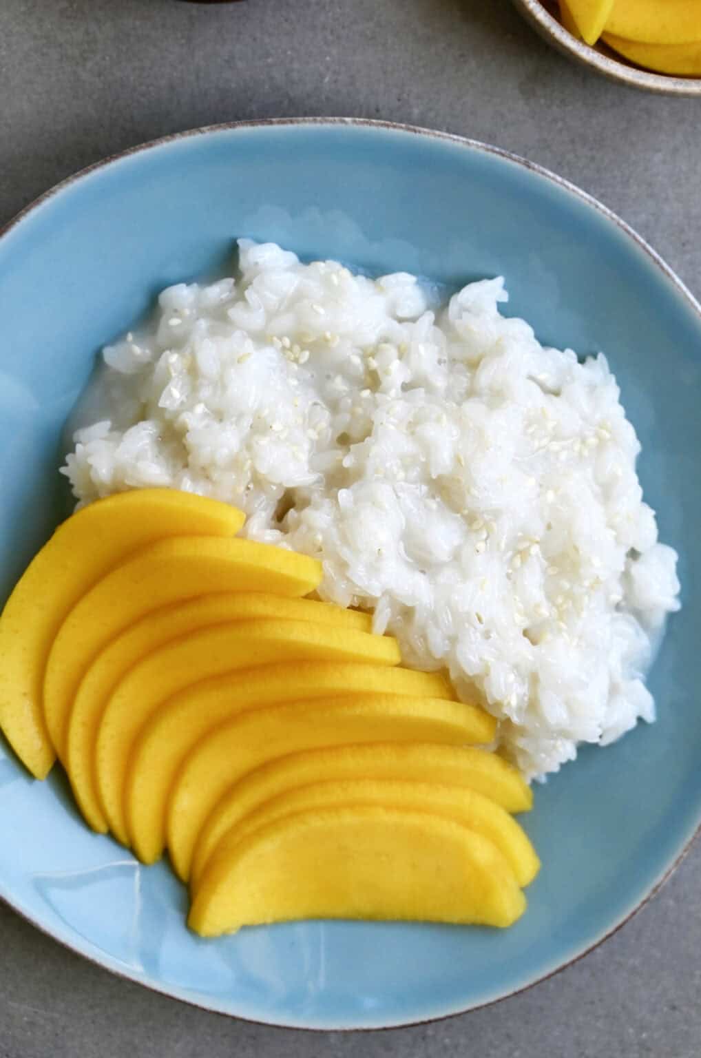 Thai Coconut Sticky Rice with Mango