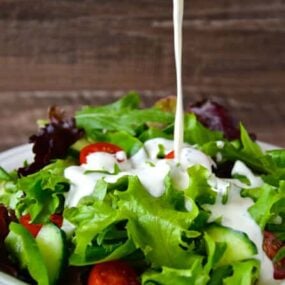 Homemade Buttermilk Ranch Dressing Recipe on justataste.com