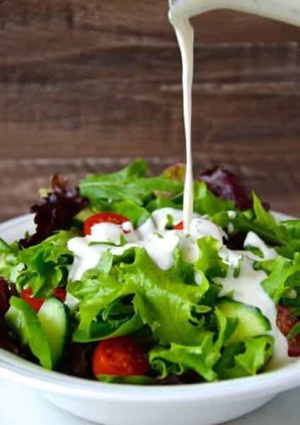 Homemade Buttermilk Ranch Dressing Recipe on justataste.com