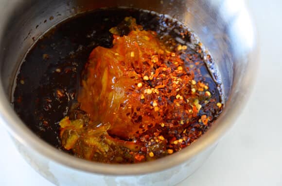 Baked Orange Chicken Meatballs recipe from justataste.com
