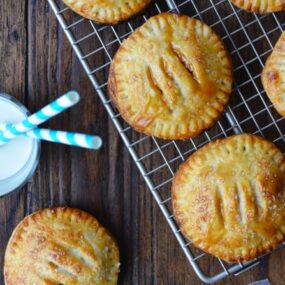 Salted Caramel Apple Hand Pies Recipe on justataste.com