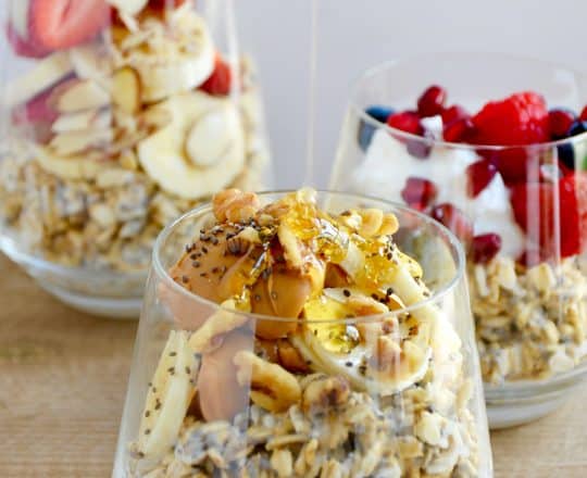 Healthy Overnight Oats with Chia