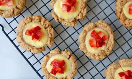 Strawberry Cheesecake Cookies #recipe on justataste.com