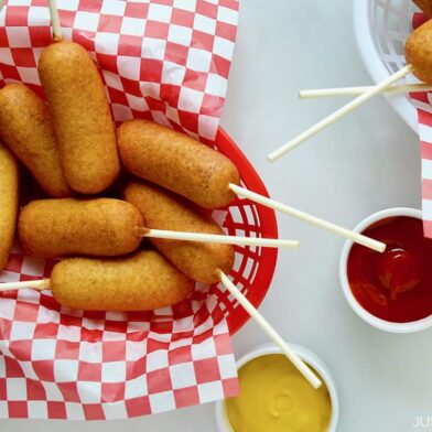 WEDNESDAY: Easy Homemade Mini Corn Dogs