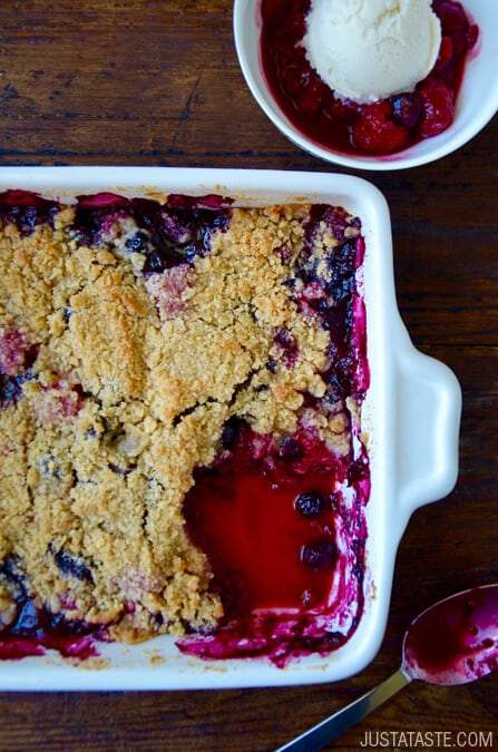 Easy Mix and Match Fruit Crumble Just A Taste how-to-draw-a-gantt-chart-in-powerpoint-infoupdate