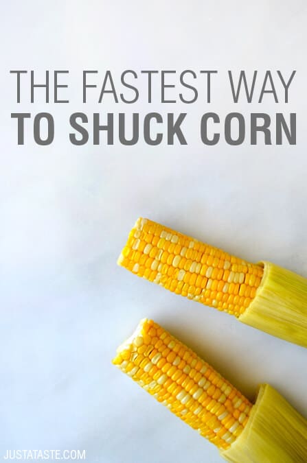 Video: The Fastest Way to Shuck Corn