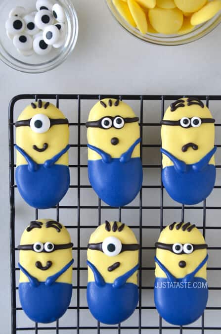 Minions Cookies recipe on justataste.com