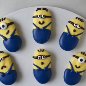 Minions Cookies recipe on justataste.com