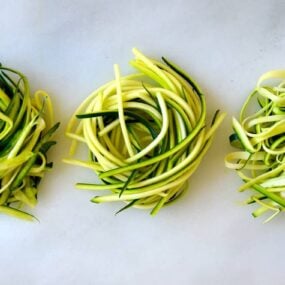 Zucchini Noodles 3 Ways