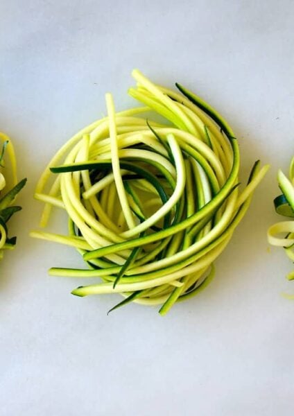 Zucchini Noodles 3 Ways