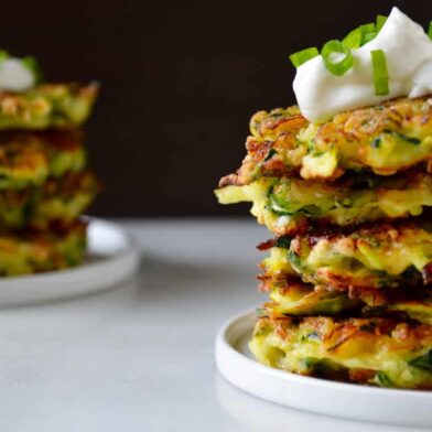 5-Ingredient Zucchini Fritters Recipe