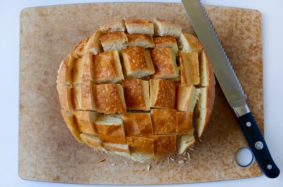 Cheesy Pull-Apart Garlic Bread recipe