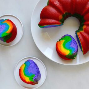 Easy Rainbow Cake