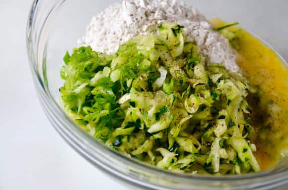 5-Ingredient Zucchini Fritters Recipe