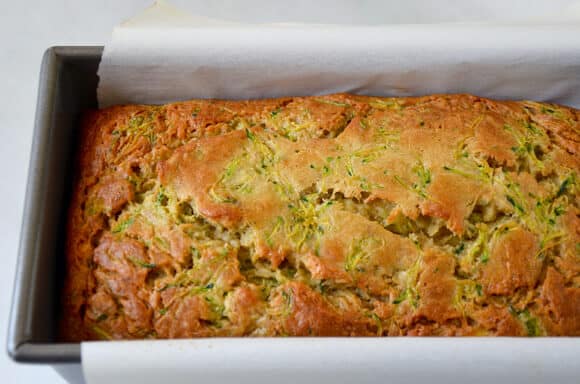 Zucchini Banana Bread recipe via justataste.com