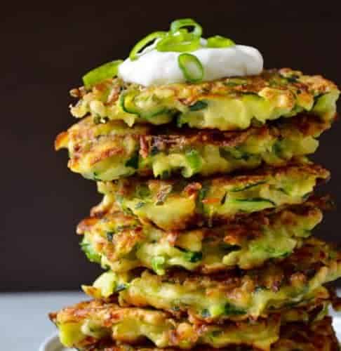 5-Ingredient Zucchini Fritters Recipe