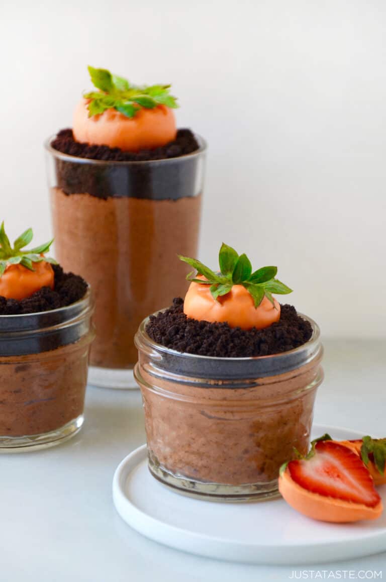 Chocolate Mousse with Strawberry 
