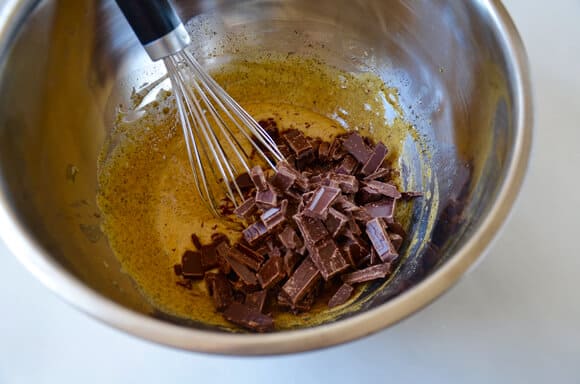 Chocolate Mousse with Strawberry "Carrots" Recipe