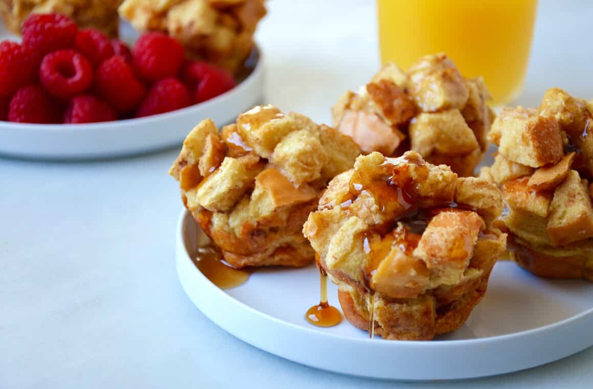 Cinnamon French Toast Muffins Just a Taste