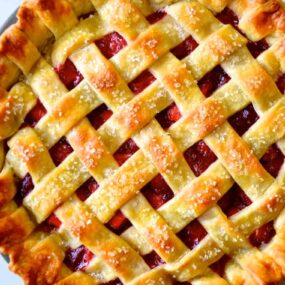 Easy Homemade Pie Crust - Lattice Pie Crust