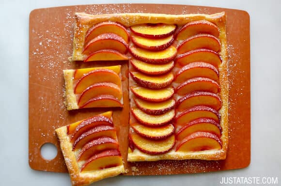 5-Ingredient Peach Tart Recipe