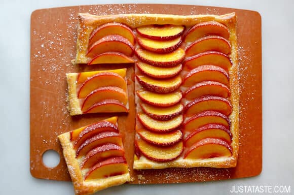 peach tart recipe