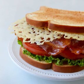 Parmesan Crisp BLT Sandwich Recipe