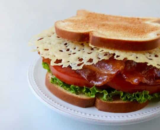 Parmesan Crisp BLT Sandwich Recipe