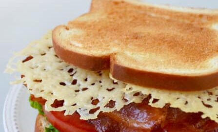 Parmesan Crisp BLT Sandwich Recipe